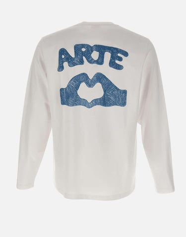 "Diels Scribble Longsleeve" 106LS 100 ARTE ANTWERP 