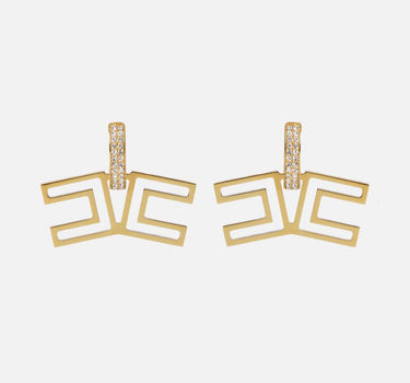 Orecchini con pavé di strass OR31A61E2 U95 ELISABETTA FRANCHI 