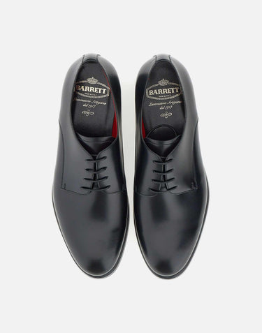 Stringate "Derby" in pelle di vitello 242U0091 NERO BARRETT 