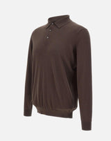 Polo in misto seta e cotone 300403 170 KANGRA 