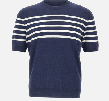 Maglia in misto lino e cotone 57169 18666598 GRAN SASSO 