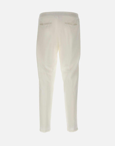 Pantaloni in misto lino con coulisse 26PG1649 01 PERFECTION 