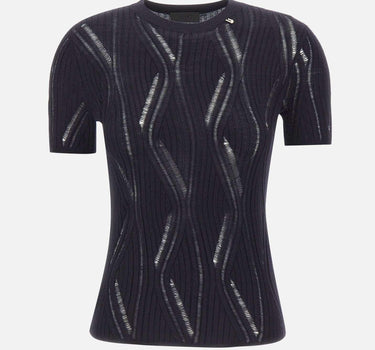 T-shirt in maglia CA6196MA77Q P9583 LIU-JO 