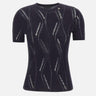 T-shirt in maglia CA6196MA77Q P9583 LIU-JO 