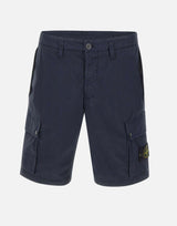 Bermuda in twill di cotone biologico stretch L100019S0A10 V0020 STONE ISLAND 
