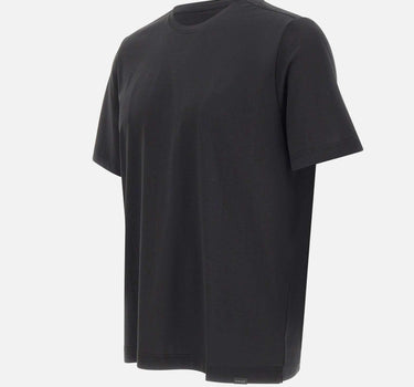 T-shirt in misto cotone e nylon DK17911 NERO DIKTAT 