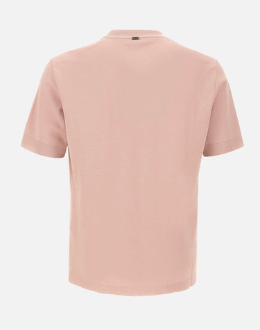 T-shirt in jersey effetto maglia JG000206U 520594039 HERNO 