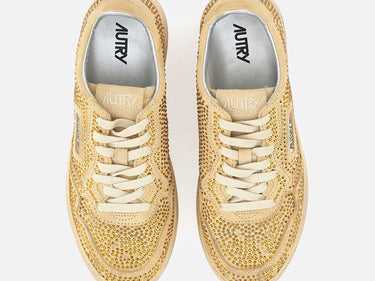 "Crystal Medalist Suede Strass NA03" AULW NA03 AUTRY 