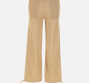 Pantaloni jogger in misto viscosa e lurex 197215 006 KANGRA 