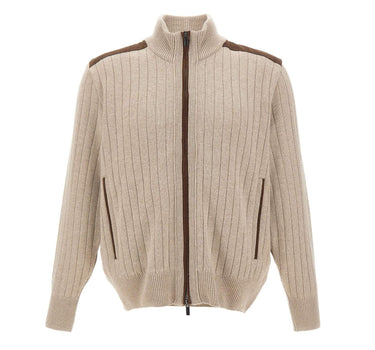 Cardigan in lana e cashmere 15311210 119 PAUL&SHARK 