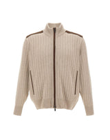 Cardigan in lana e cashmere 15311210 119 PAUL&SHARK 