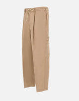 Pantaloni in misto cotone e lino con coulisse COASWDZL0REW PM310060 PT TORINO 