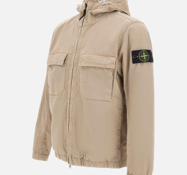 Giacca in twill di cotone stretch 4100077S0A10 V009A STONE ISLAND 