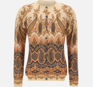 Cardigan in seta e cashmere WRKE0023 AKA03X0822 ETRO 