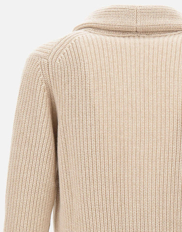 Cardigan in lana e cashmere CS3MLT WC5P931 FILIPPO DE LAURENTIIS 