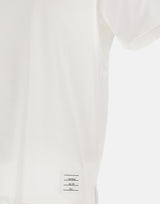 T-shirt in cotone relaxed fit MJS067A 00042100 THOM BROWNE 