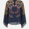 Blusa in seta con stampa paisley floreale WRJA0162 AKG23X0883 ETRO 