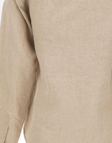 Blusa in lino asimmetrica COPCH52F2060 BEI COPERNI 