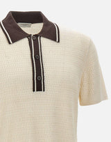 Polo in maglia di seta A020F600 1102 PAOLO PECORA 