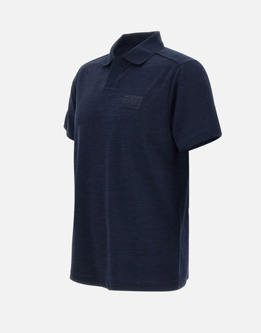 Polo in tessuto lyocell 7M000219 AF13869UB102 EA7 