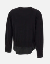 "Sweater mixed fabrics" K45226 11 SUN68 
