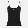 Top "Reedition" PERMDE012FI0001 BLACK COURREGES 