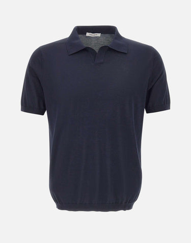 Polo in misto seta e cotone 300423 038 KANGRA 