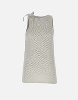 "Fishnet Tank top" 464600 000 ANDREADAMO 