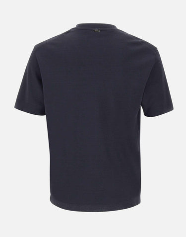 T-shirt in jersey effetto maglia JG000206U 520599201 HERNO 