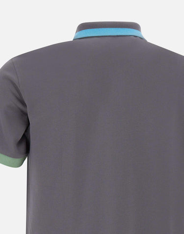 Polo "Big stripes on collar" A35112 99 SUN68 