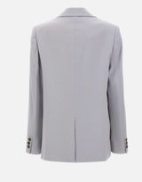 Blazer in misto lino V169891664 074BMI VINCE. 