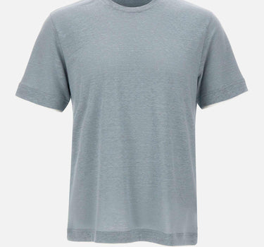 T-shirt in lino M75TSHM07 TES0M2410801 ELEVENTY 