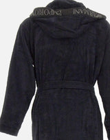 Accappatoio in spugna di cotone EM002255 AF14986UC001 EMPORIO ARMANI 