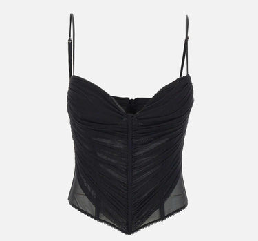 Top bustino in tulle 4C221A N0990 BLUMARINE 