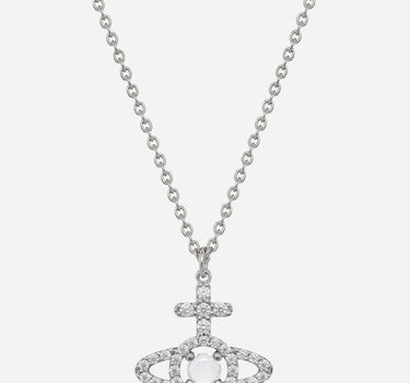 "Olympia Cubic Zirconia Pendant Necklace" 630203IC 02P102 VIVIENNE WESTWOOD 