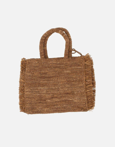 Borsa a mano "Colette Raffia Fringes" COL0026 00452L MC2 SAINT BARTH 