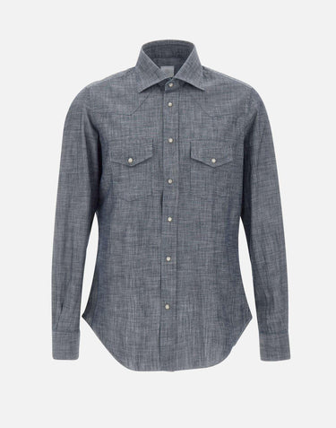 Camicia "Iconic" X75CAMA09 TES0I18519N ELEVENTY 