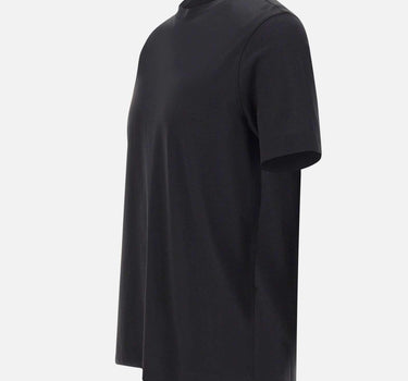 T-shirt in lino DK17130 NERO DIKTAT 
