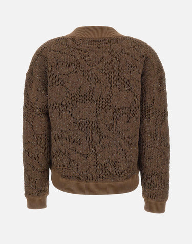 Giacca bomber con ricamo cornely 393109 133 KANGRA 