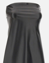 "Bustier lingerie dress" 425JRO749PU0049 BLACK COURREGES 