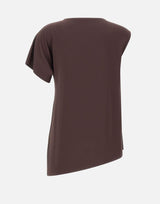 Blusa asimmetrica SP1MA007 6044 KAOS 
