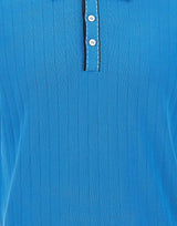Polo a coste in cotone biologico 57170 18047569 GRAN SASSO 
