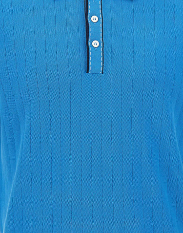 Polo a coste in cotone biologico 57170 18047569 GRAN SASSO 