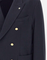Blazer doppiopetto con bottoni dorati 3932G2738YC 25375089 MANUEL RITZ 