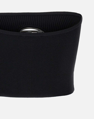 Top "M-Clarksvillex" in jersey di viscosa stretch A13019 0DLAX9XX DIESEL 