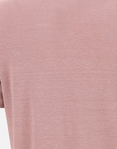 T-shirt in lino TSMC JERLINU411 FILIPPO DE LAURENTIIS 