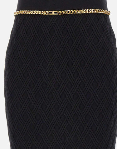 Gonna in maglia "Daily" GK20B56E2 110 ELISABETTA FRANCHI 
