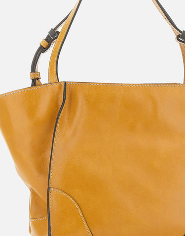 Borsa a spalla "Merida" in pelle BS11520 INTYGOLDENAMBER GIANNI CHIARINI 