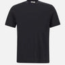 T-shirt in lino DK17130 NERO DIKTAT 