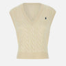 Gilet "Classics" in lana e cashmere 211949994 002 POLO RALPH LAUREN 